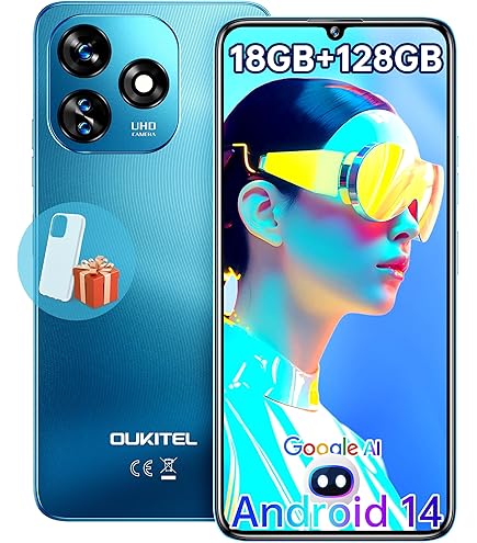 OUKITEL WP36 Rugged Smartphone Android 13-16GB+128GB Mobile Phones